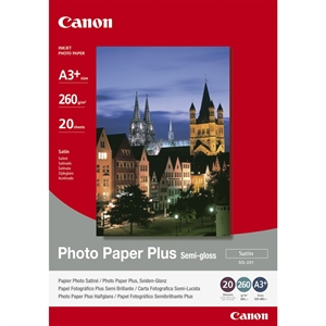 Canon Photo Plus Semi-Gloss 260g/m² - A3+, 20 feuilles