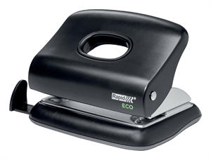 Rapid Heavy-Duty Eco 2-hole punch for 20 sheets, black