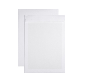 Büngers Enveloppe B4 blanche avec papier 120/450g pliée et scellée sans fenêtre (125)