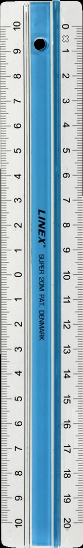 Linex superlineal 20cm S20MM bleu