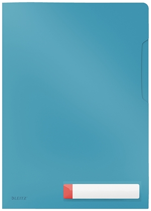 Leitz Couverture Cosy PP A4 bleue (3)