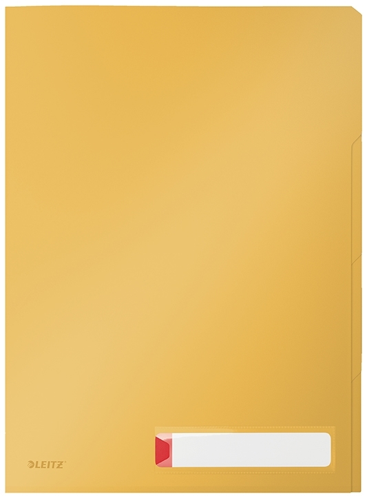 Leitz Couverture avec onglet Cosy pp A4 jaune (3)