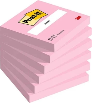 3M Notes Post-it 76 x 76 mm, rose