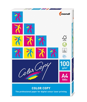 A4 ColorCopy 100 g/m² - 500 feuilles par paquet.