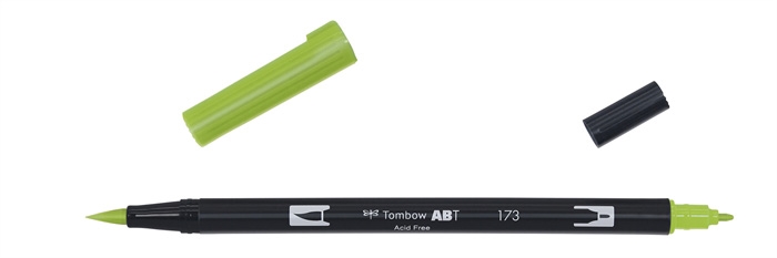 Tombow Marqueur ABT Dual Brush 173 vert saule