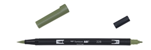 Tombow Marker ABT Dual Brush 228 gris vert.