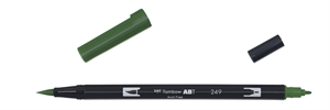 Tombow Marker ABT Dual Brush 249 vert chasseur