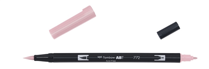 Tombow Marker ABT Dual Brush 772 rose poudré.