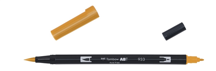 Tombow Marqueur ABT Dual Brush 933 orange