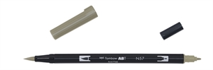 Tombow Marqueur ABT Dual Brush N57 gris chaud 5