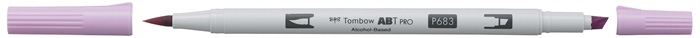 Tombow marqueur d\'alcool ABT PRO Dual Brush 683 chardon
