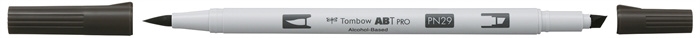 Tombow Marqueur alcool ABT PRO Dual Brush N29 gris chaud 13