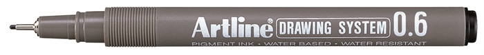 Artline Drawing System 0.6 noir