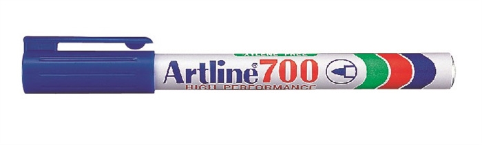 Artline Marker 700 Permanent 0.7 bleu