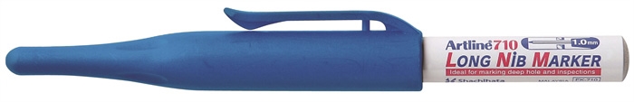 Artline Marker 710 pointe longue bleue