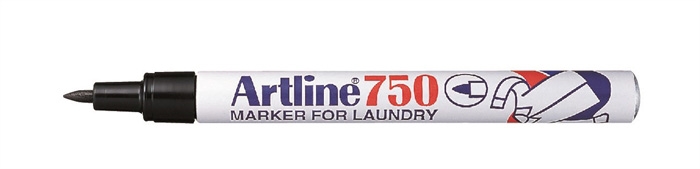 Artline Marker 750 Textile noir