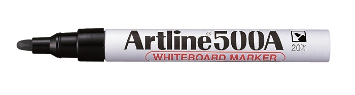 Artline Marqueur pour tableau blanc 500A noir