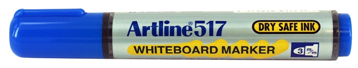 Stylo whiteboard Artline 517 bleu