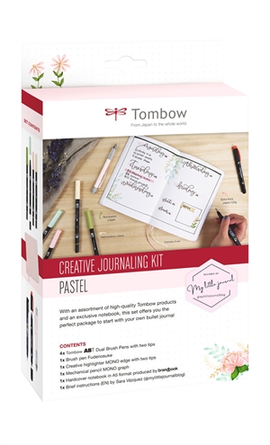 Tombow Creative Journaling Kit pastel.