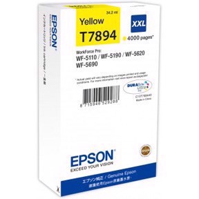 Cartouche d\'encre jaune Epson T7894 XXL