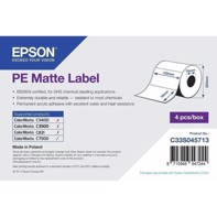 PE Matte Label - étiquettes découpées 102 mm x 76 mm (1570 étiquettes)
