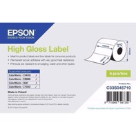High Gloss Label - étiquettes découpées 102 mm x 152 mm (800 étiquettes)