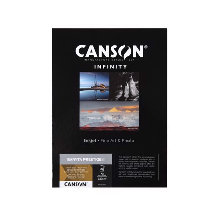 Canson Baryta Prestige II 340 g/m² - A3+, 25 drap