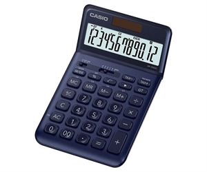 Calculatrice Casio JW-200SC, bleu foncé