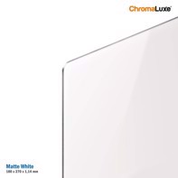 ChromaLuxe Photo Panel - 180 x 270 x 1,14 mm Matte White Aluminium