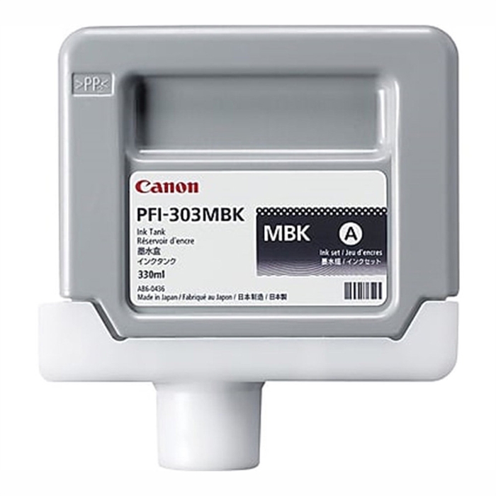 Canon PFI-303 MBK Noir Mat - Cartouche d\'encre de 330 ml