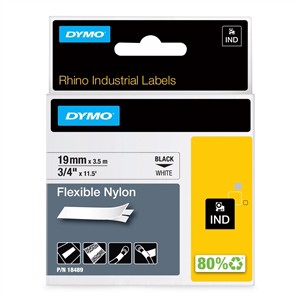 Tape Rhino 19mm x 3,5m flexible nylon bl/whi

Veuillez traduire en français :

Ruban Rhino 19mm x 3,5m en nylon flexible bl/whi