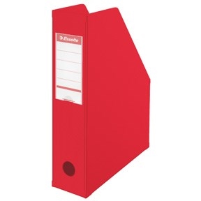 Esselte Vivida Porte-revues en PVC A4 70mm rouge