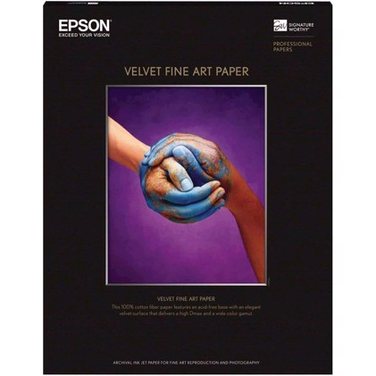 Epson Velvet Fine Art Paper 260 g/m2, A3+ - 20 feuilles