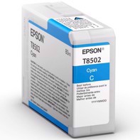 Epson Cyan Cartouche d'encre 80 ml T8502 - Epson SureColor P800