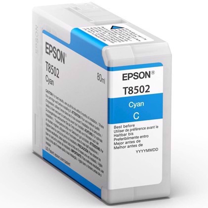 Epson Cyan Cartouche d\'encre 80 ml T8502 - Epson SureColor P800