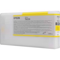 Epson Yellow T6534 - Cartouche d'encre de 200 ml pour Epson Pro 4900