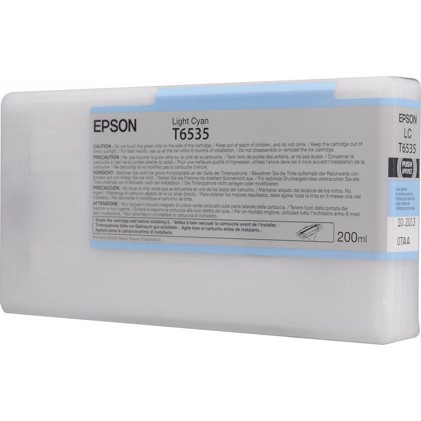 Epson Light Cyan T6535 - Cartouche d\'encre de 200 ml pour Epson Pro 4900