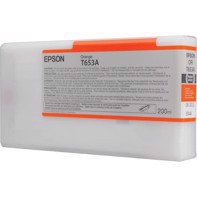 Epson Orange T653A - 200 ml cartouche pour Epson Pro 4900