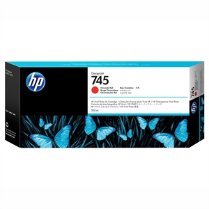 HP 745 cromatic red Cartouche d'encre, 300 ml