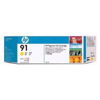 HP 91 - Cartouche d'encre jaune de 775 ml