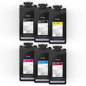 Ensemble complet de sacs d'encre de 1600 ml pour Epson SureColor T7700DL