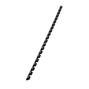 Leitz Anneaux en plastique spiralés 6mm noir (100)
