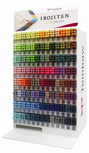 Tombow Crayon de couleur Affichage vide pour 624 pièces