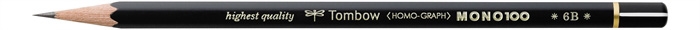 Tombow Crayon MONO 100 6B (12)