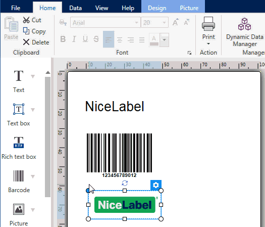 Label software