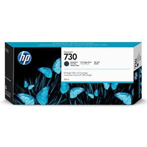 HP 730 300-ml Matte Black DesignJet Cartouche d'encre