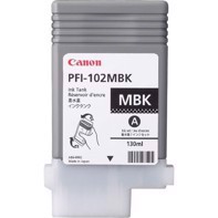 Canon Matte Black PFI-102MBK - 130 ml cartouche