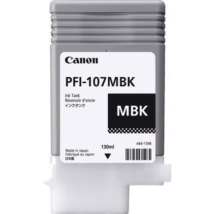 Canon Matte Black PFI-107MBK - 130 ml cartouche