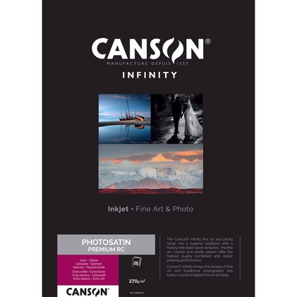 Canson PhotoSatin Premium RC 270g/m² - A3, 25 feuilles