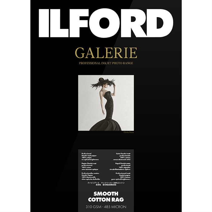 Ilford Smooth Cotton Rag for FineArt Album - 210mm x 335mm - 25 pcs.